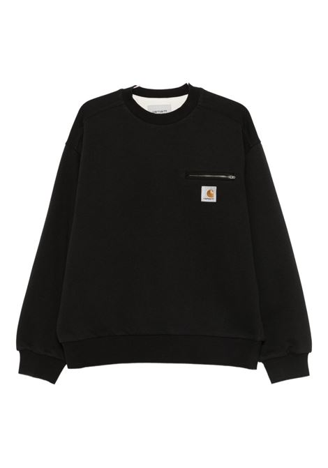 felpa detroit uomo nera CARHARTT WIP | I03554789.06